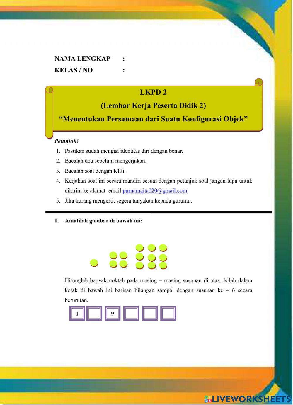 LKPD 2 Pola Bilangan Revisi 1