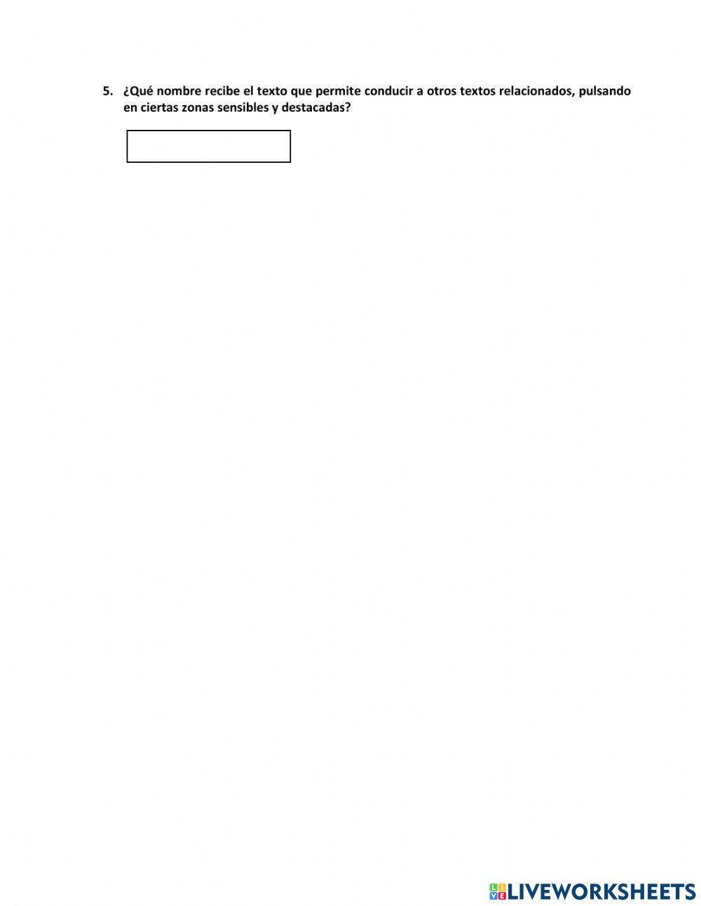 Lenguaje Hipertextual