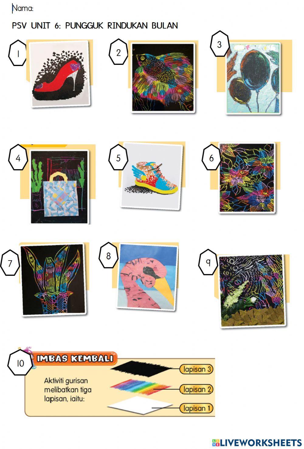 Unit 6: pungguk rindu akan bulan