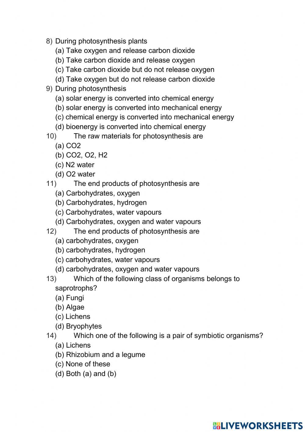 Ch-1 Nutrition in Plants