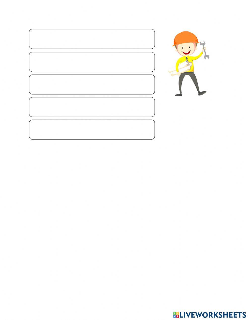 Les métiers -Listening