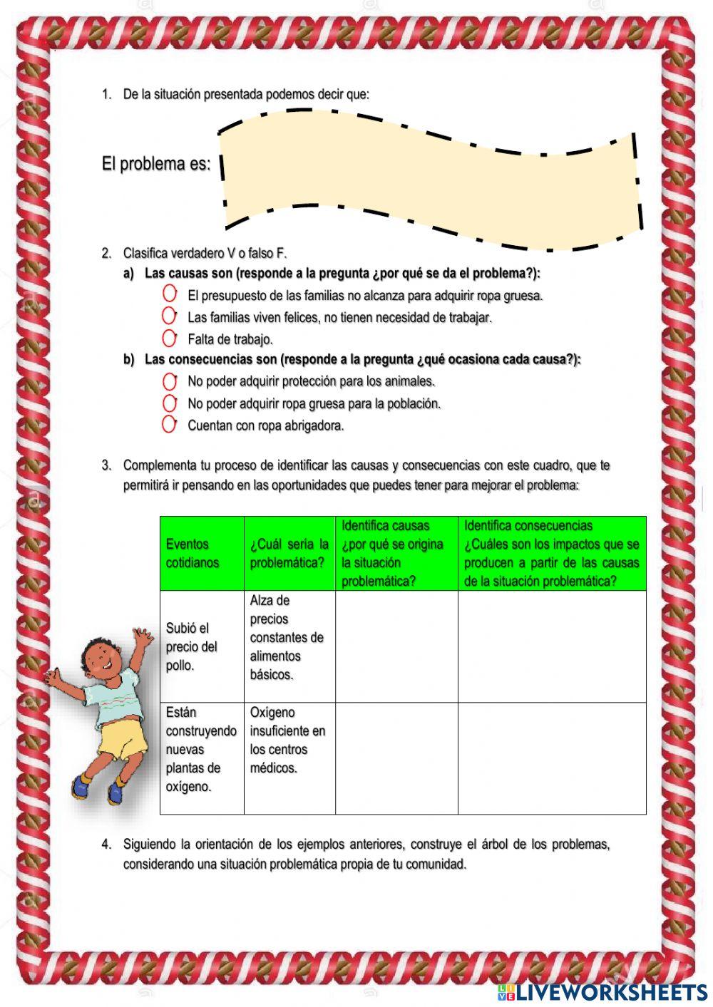 Problematizar en mi comunidad es mirar nuevas oportunidades en el Perú.