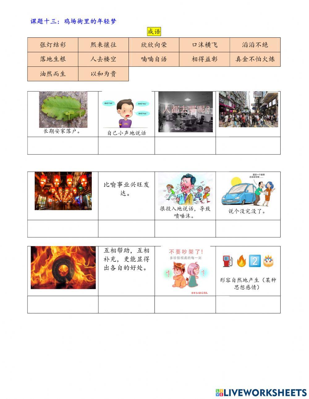 课题十三:鸡场街里的年轻梦 课题十三:鸡场街里的年轻梦