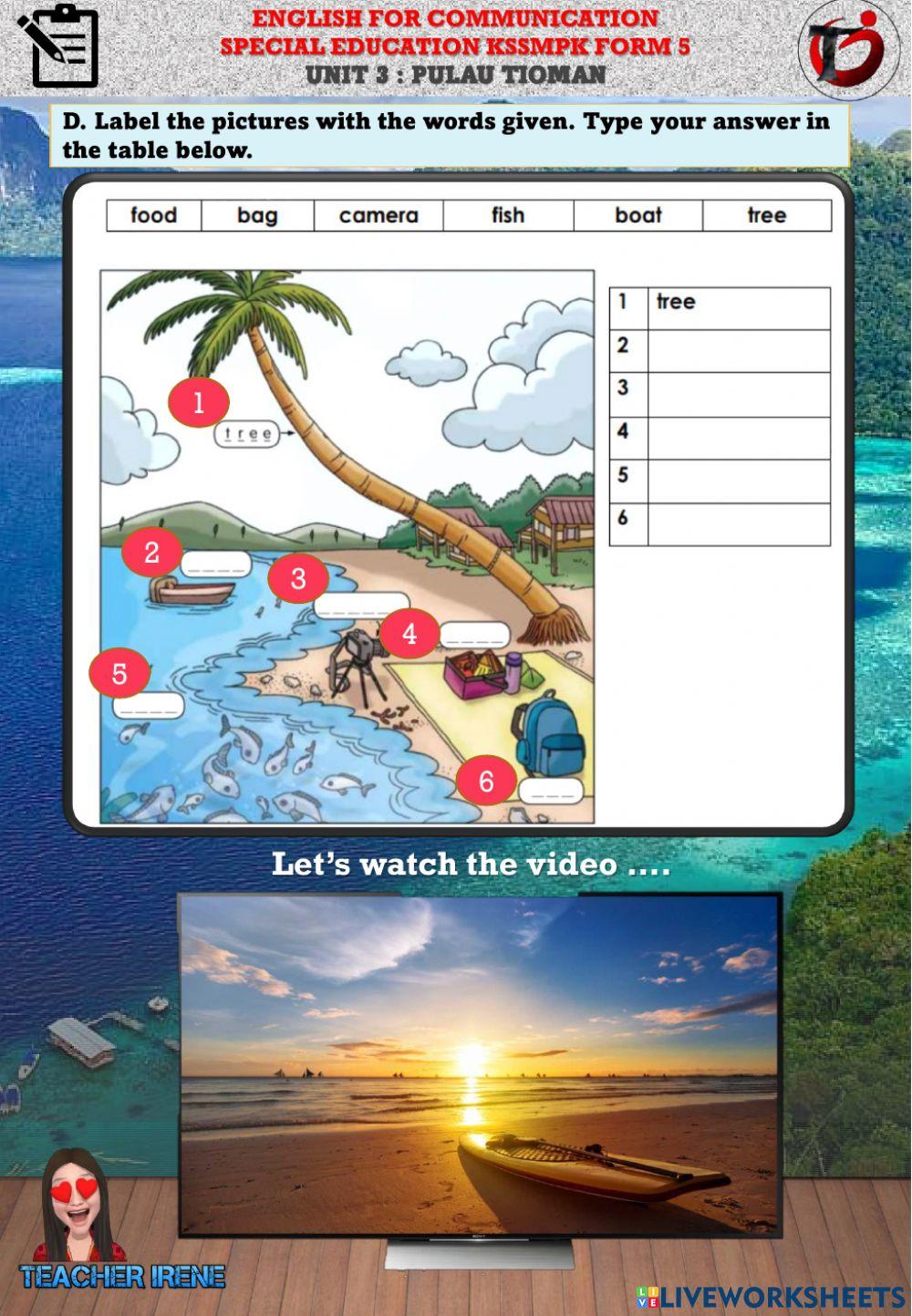 Pulau Tioman A Beautiiful Island