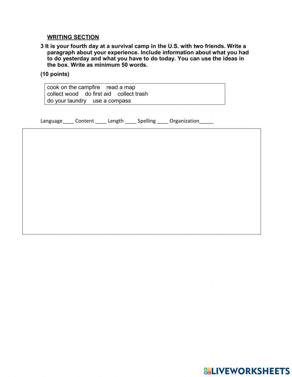 1p 1t 9th elementary l-w