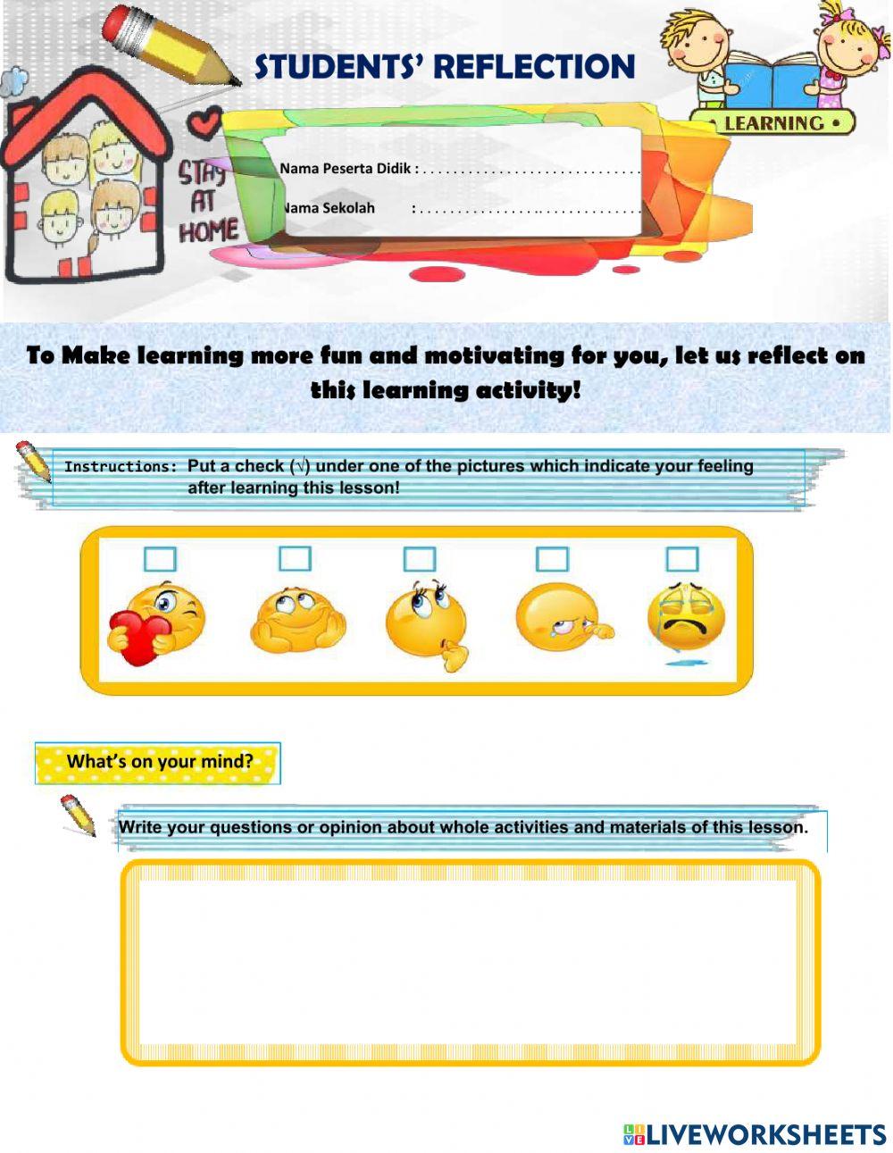 Refleksi Pembelajaran