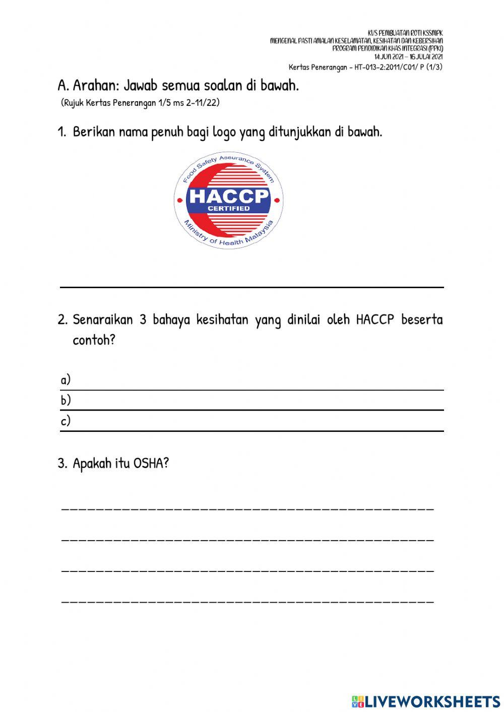 Kvs pembuatan roti t2 kssmpk