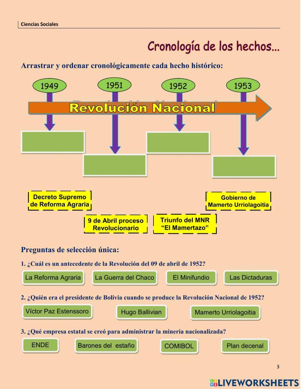 Revolución Nacional del 9 de abril 1952