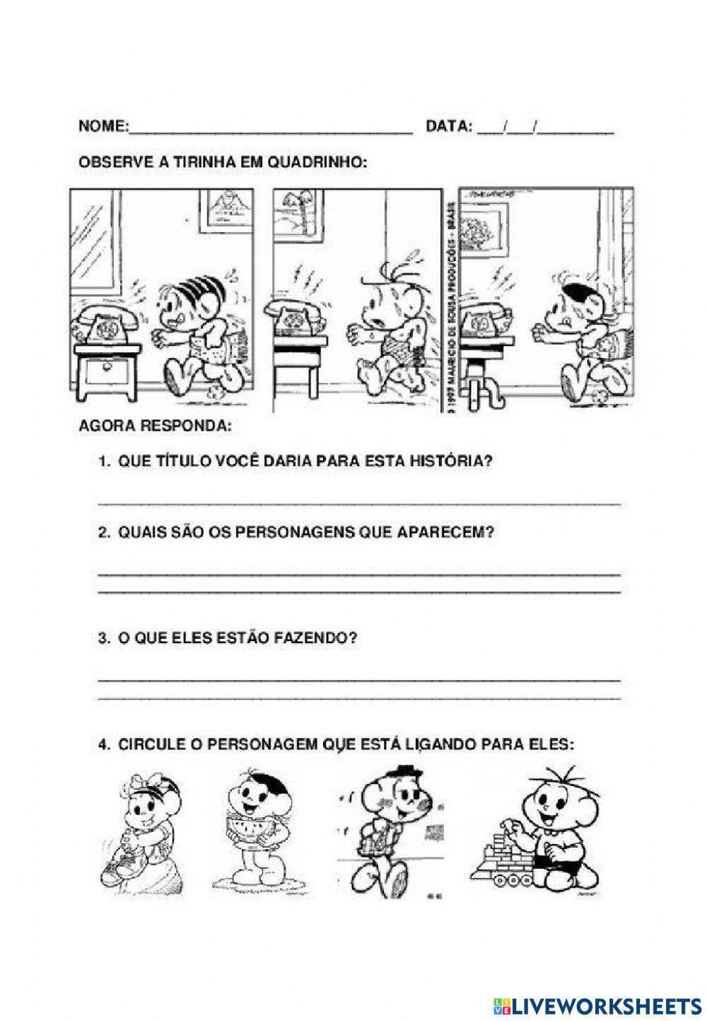 História em quadrinhos