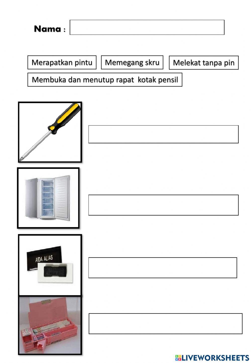 Sains Tahun1 :Kegunaan dan jenis magnet