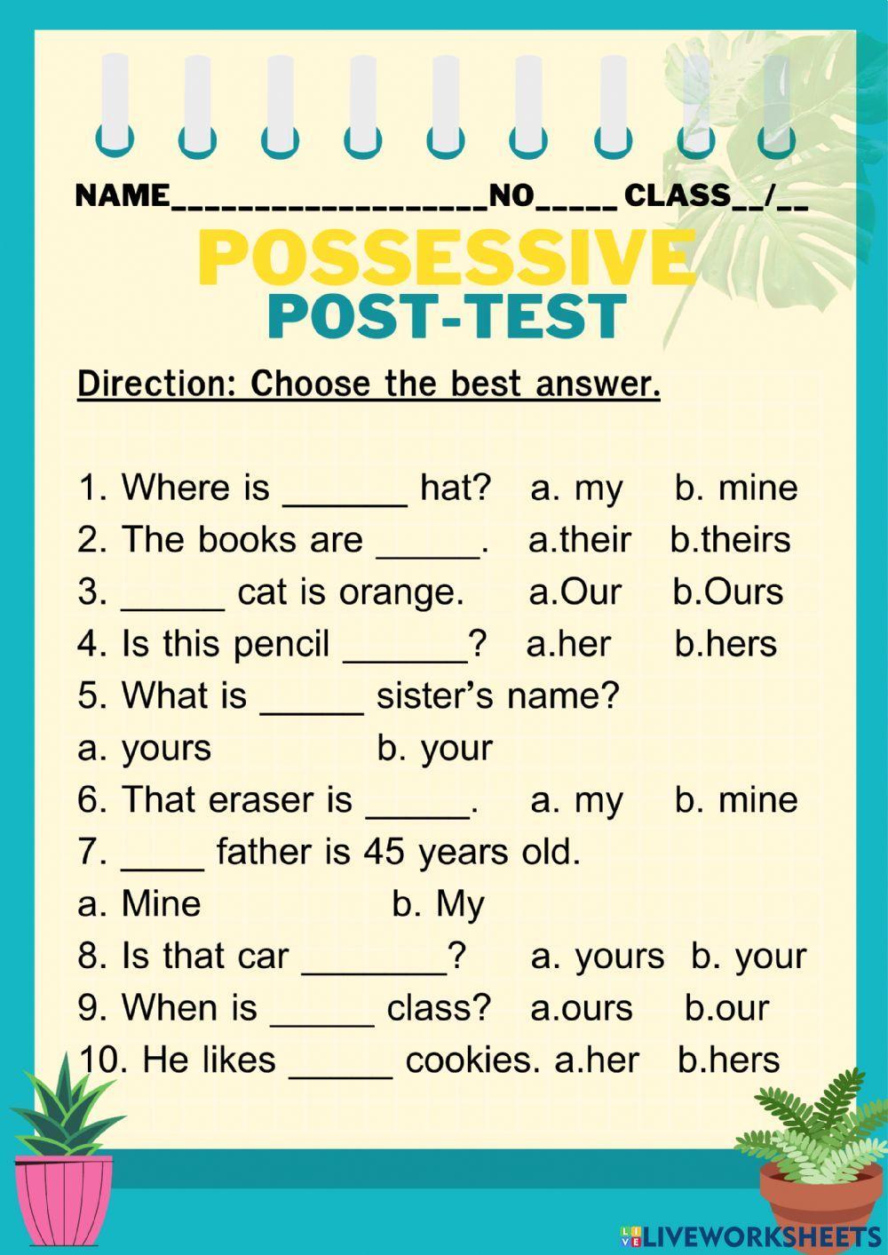 Test Possessive