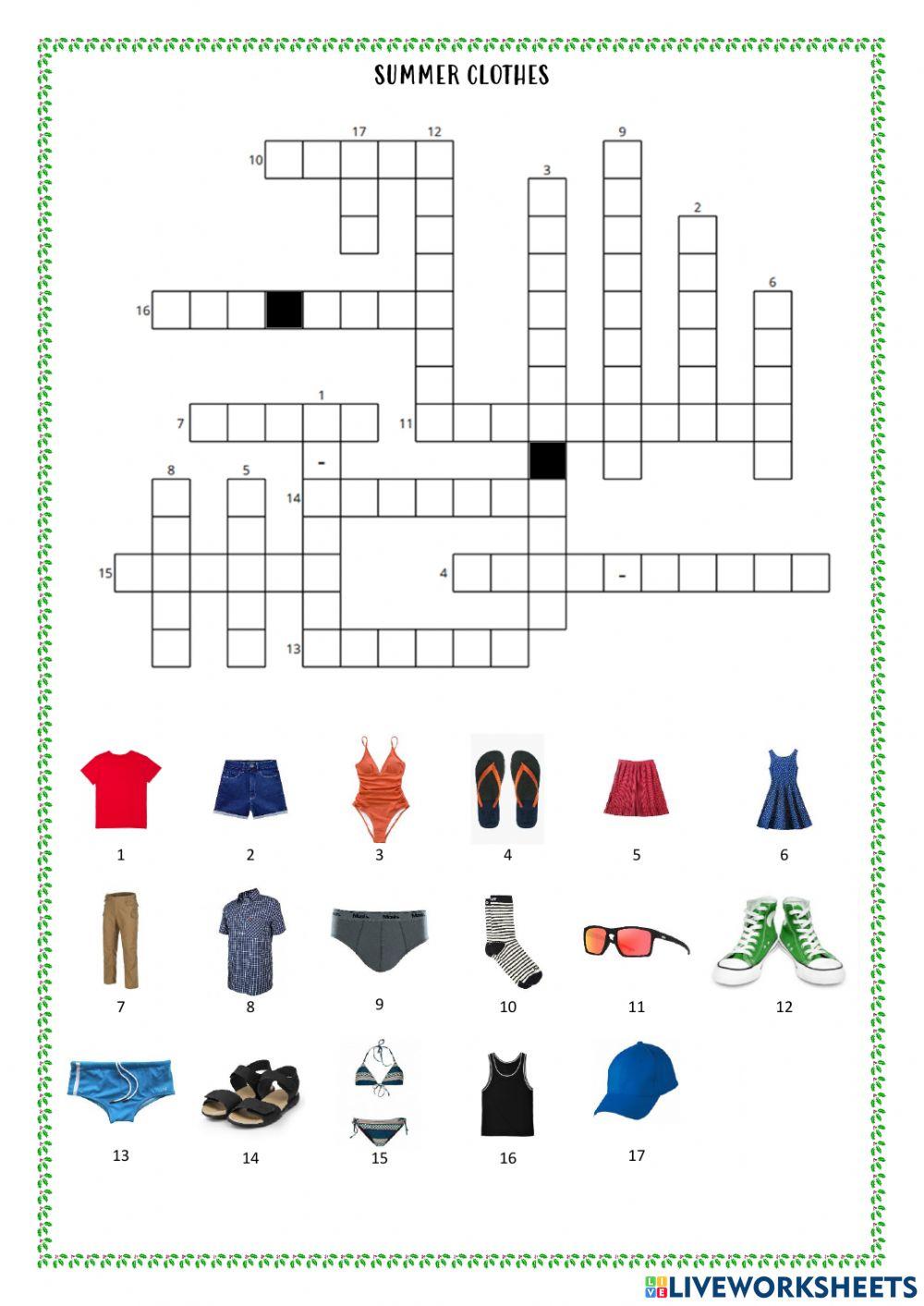 1.501 - Summer Clothes