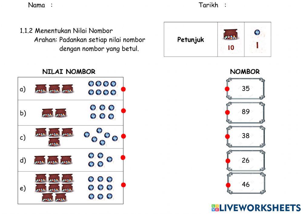 1.1.2 Menentukan Nilai Nombor Puluh