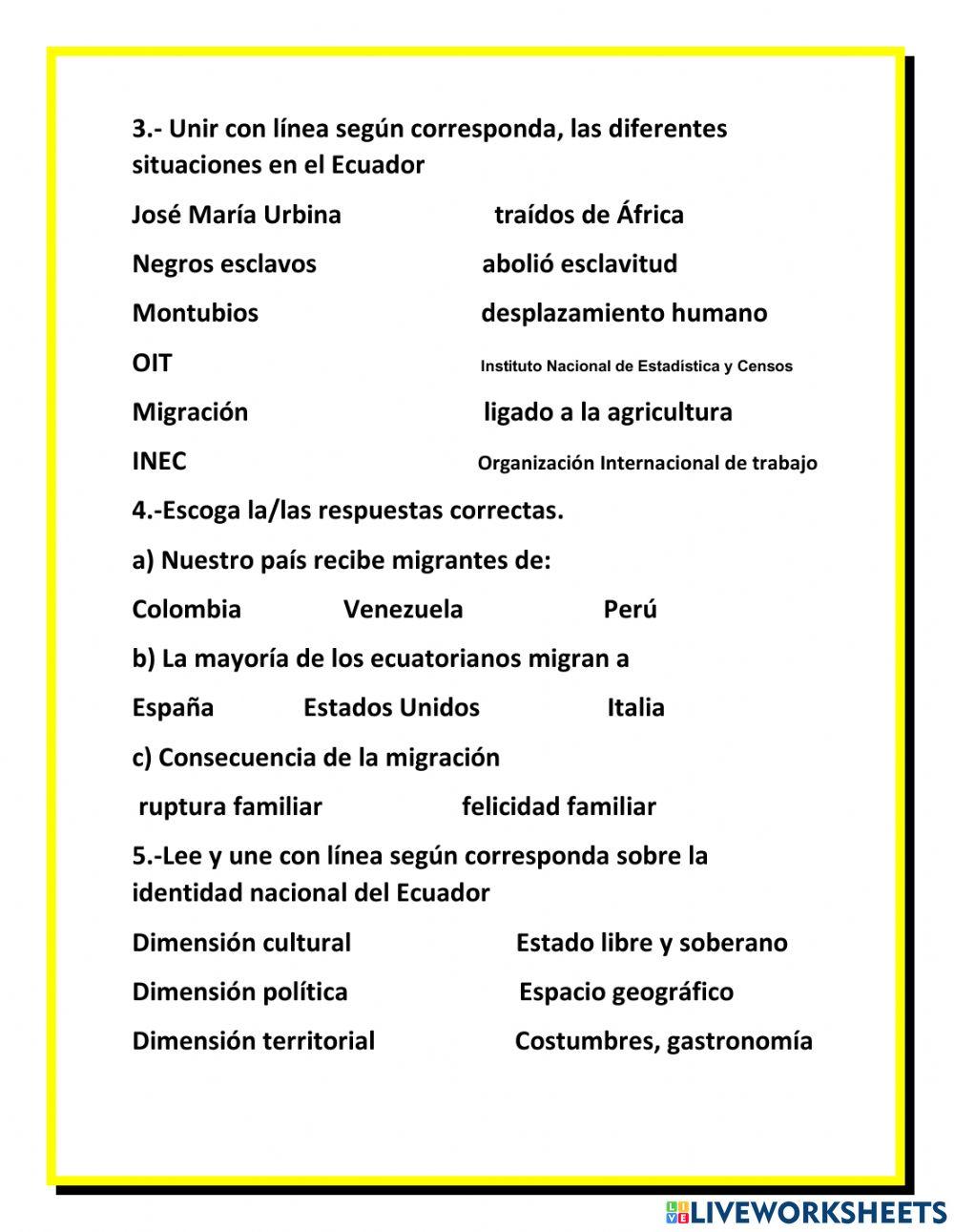 Población ecuatoriana