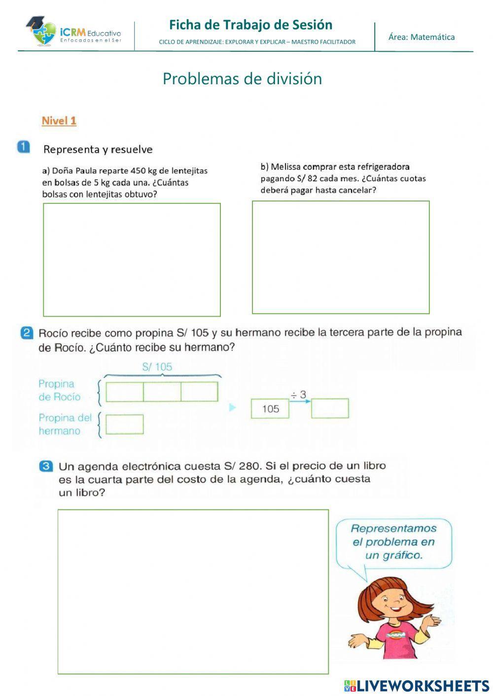Problemas con división