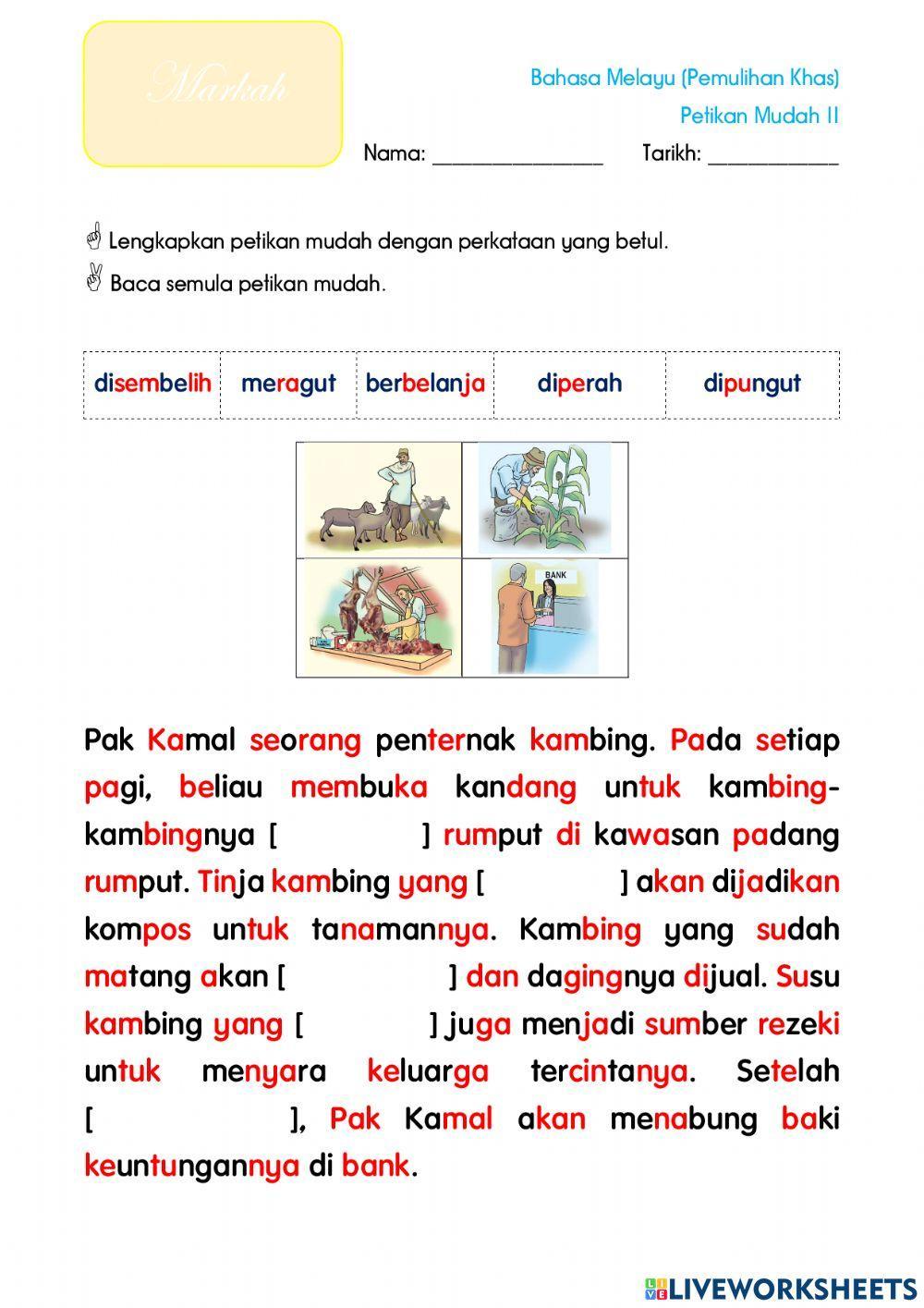 Bacaan dan Pemahaman T5