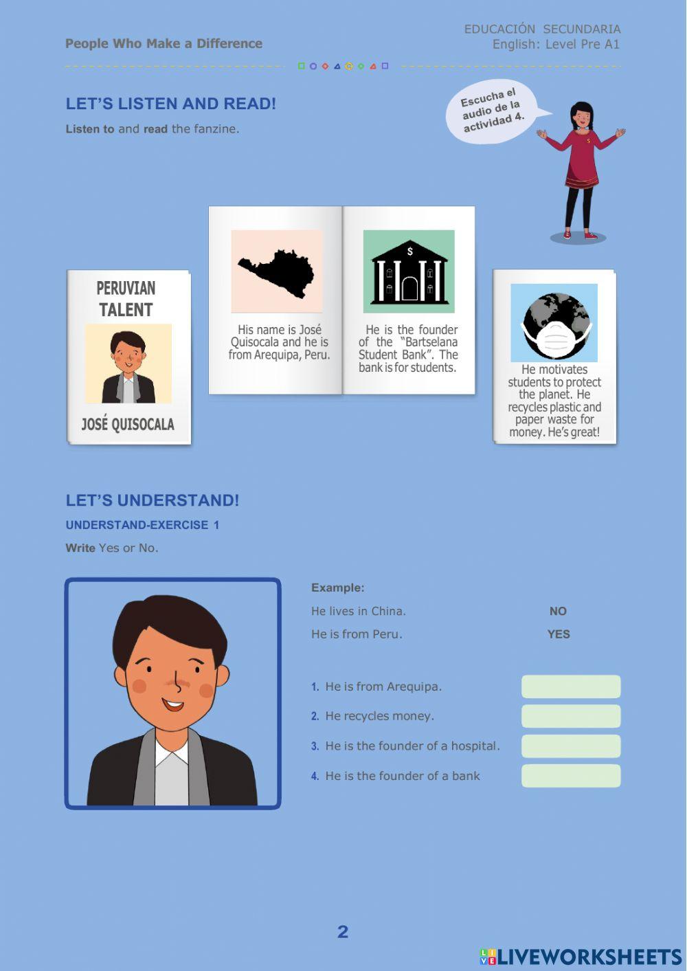 Making a difference pre a1