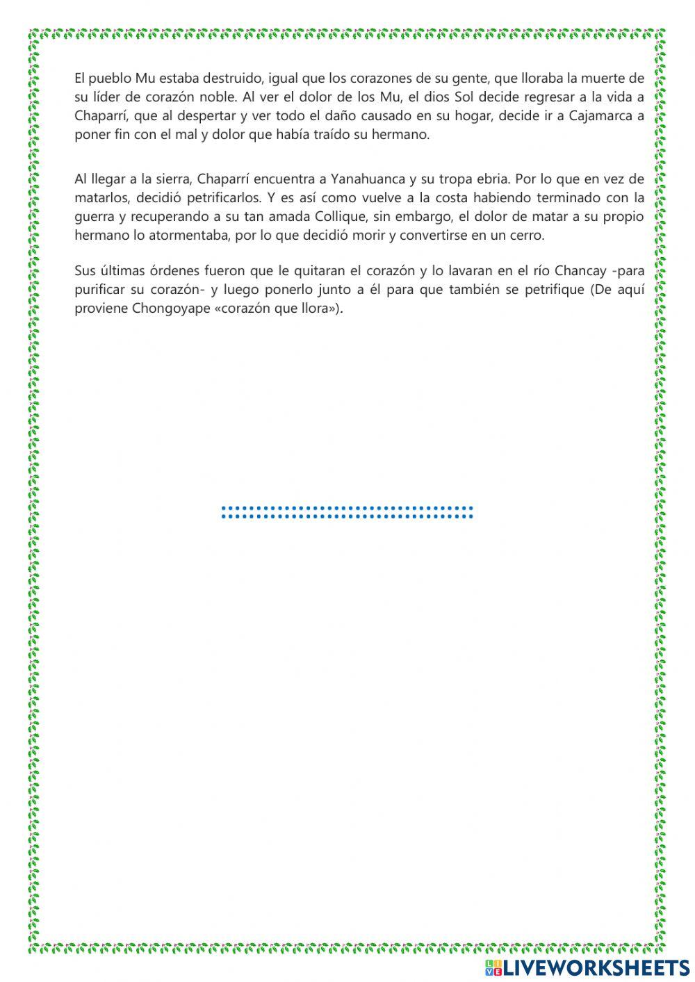 La leyenda de Chaparri