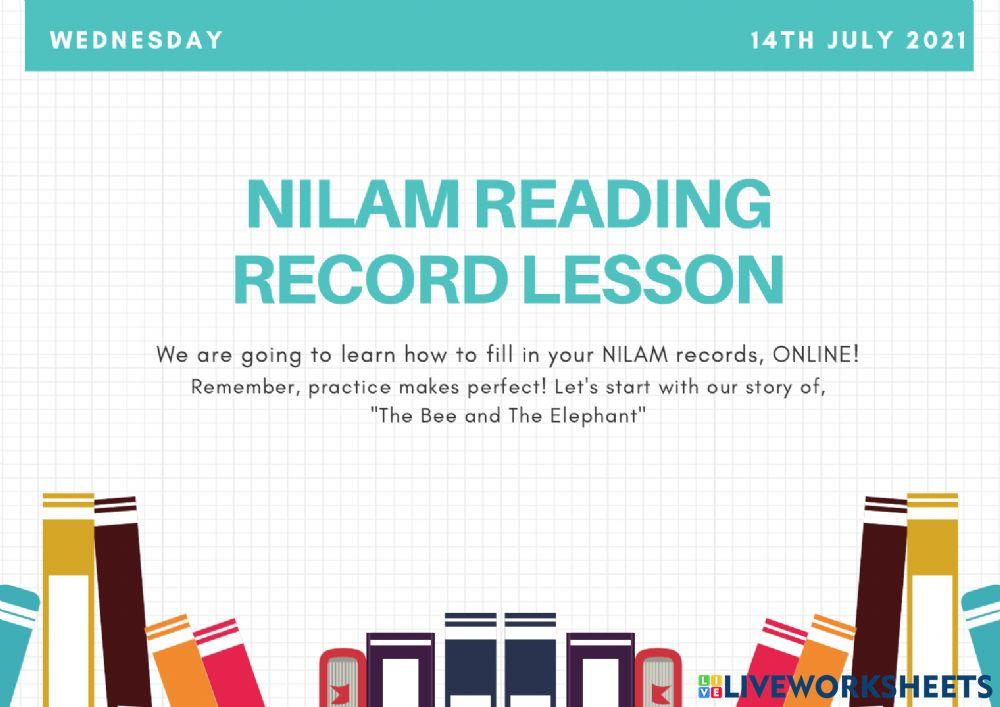 The Bee and The Elephant - Latihan Pengisian IQNILAM 2021