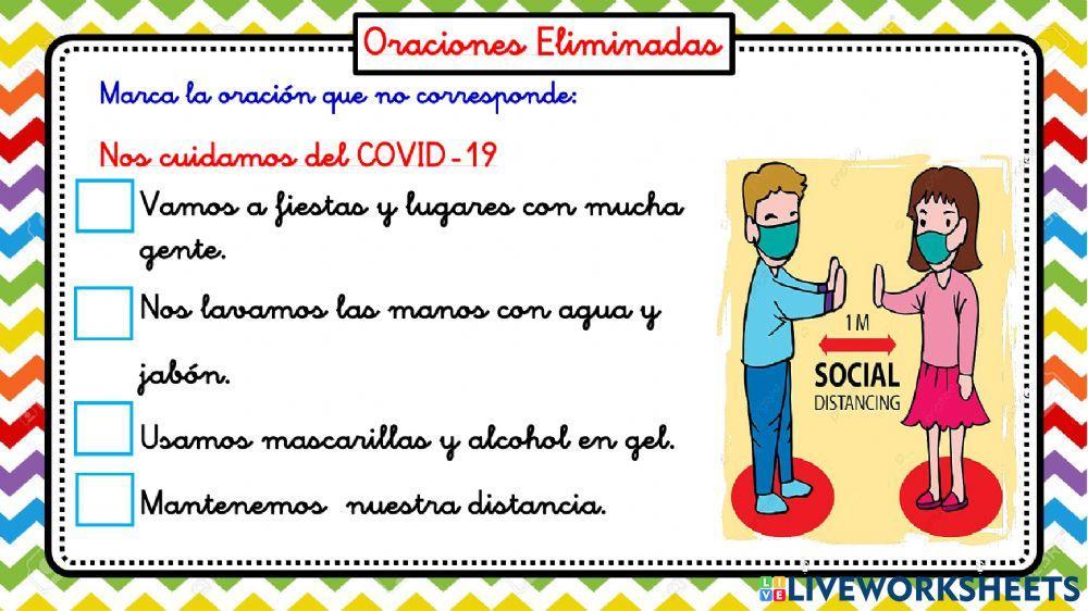 Oraciones eliminadas