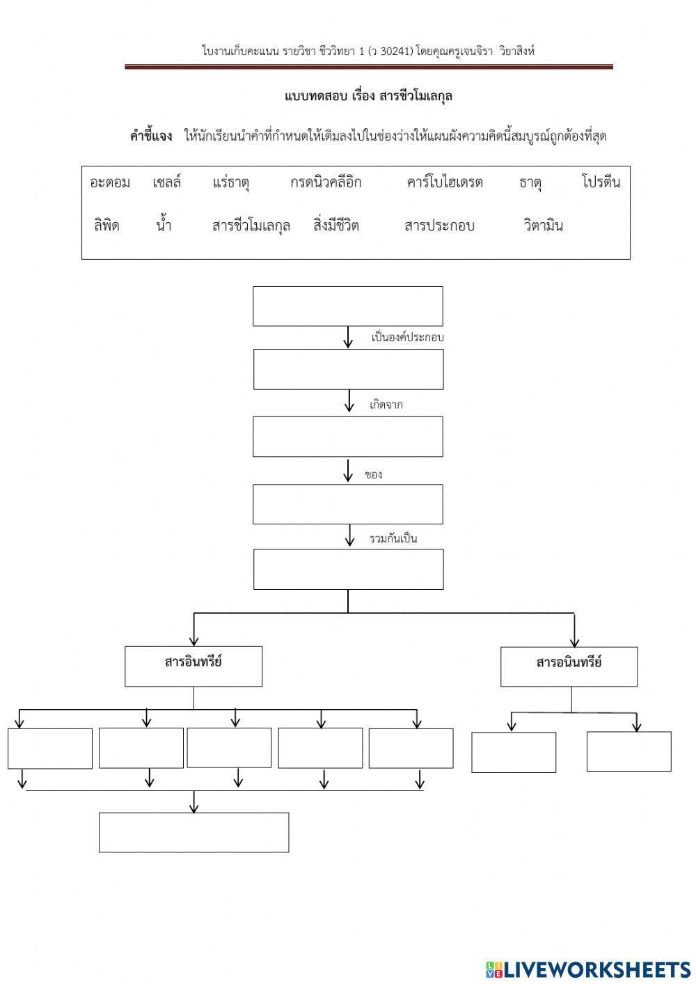 สารชีวโมเลกุล