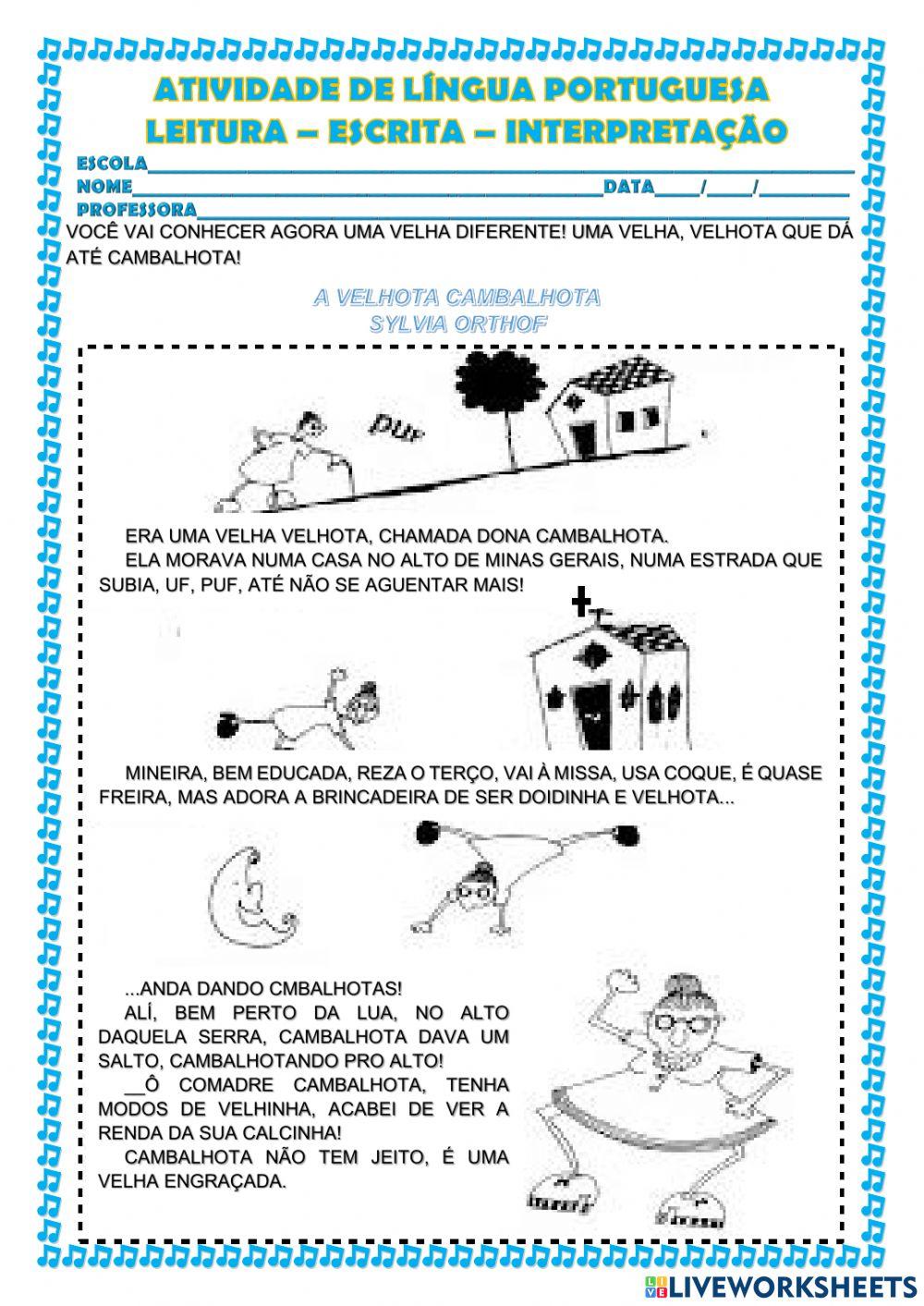 A velhota cambalhota