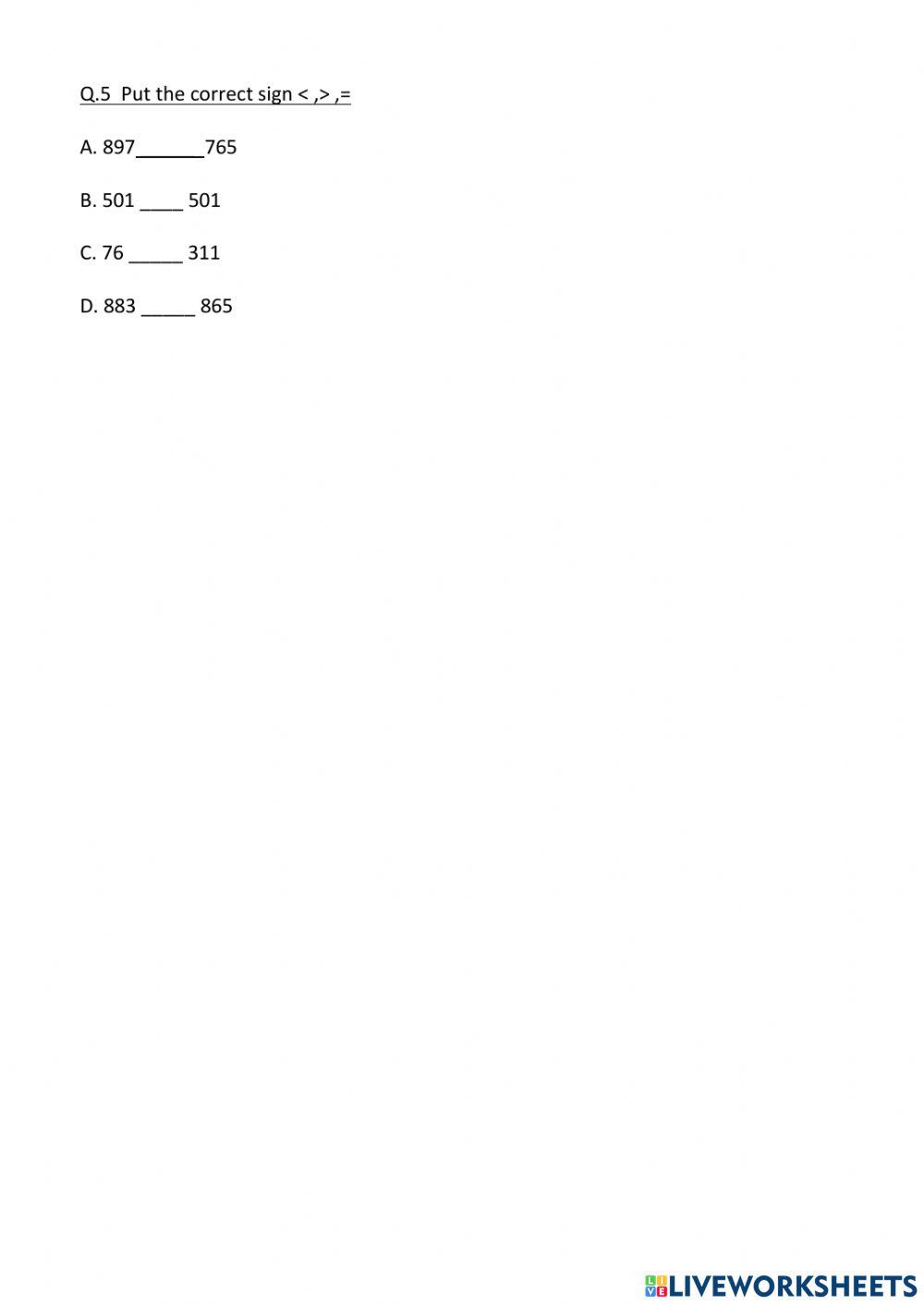 Mathematics revision