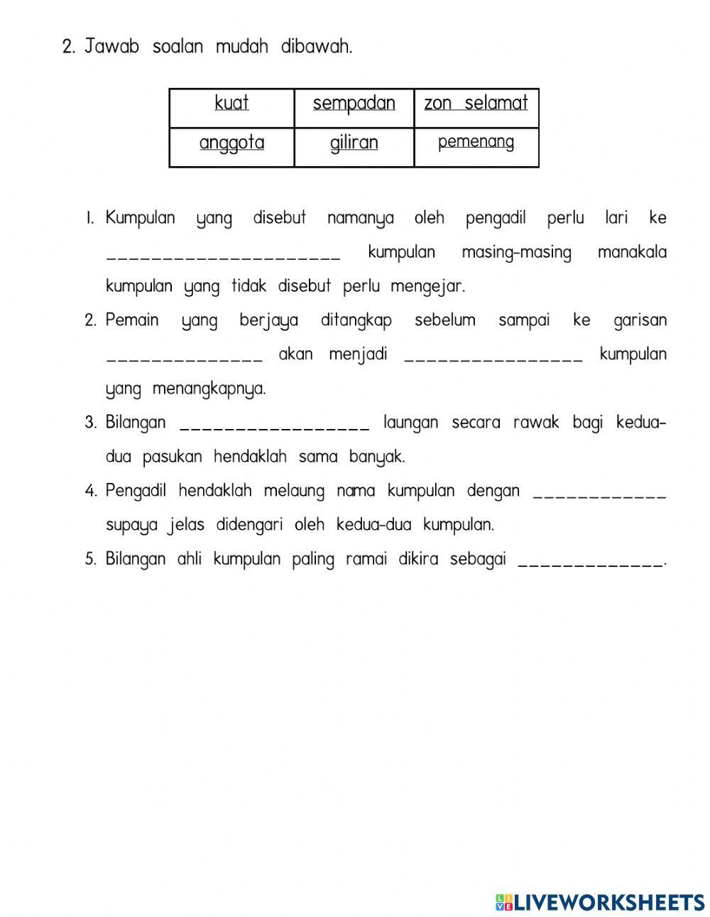 Cara Bermain Permainan Belalang & Belatuk