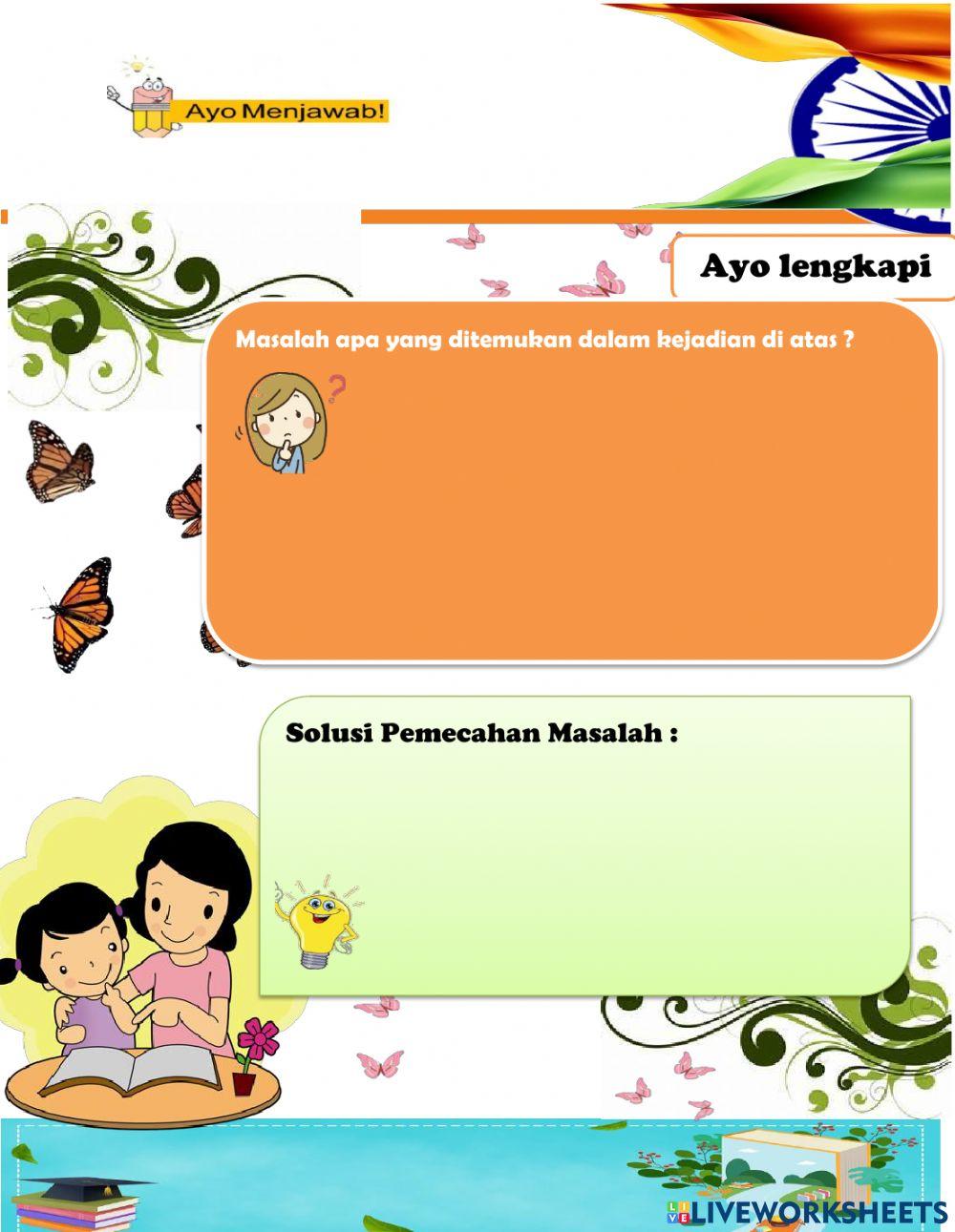 Lkpd  kelas v tema 1 subtema 1 pb 1