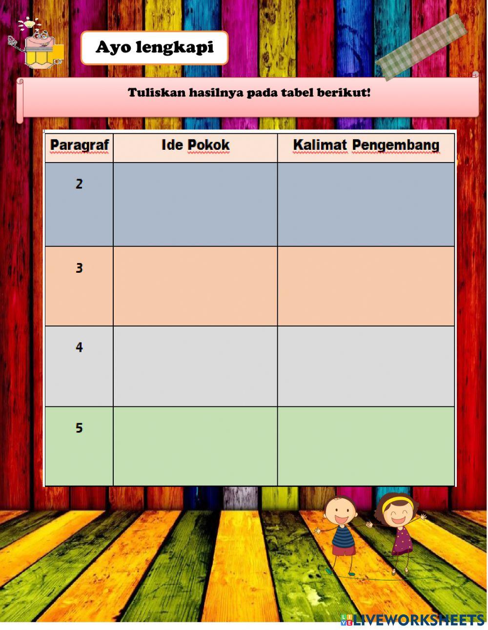 Lkpd  kelas v tema 1 subtema 1 pb 1