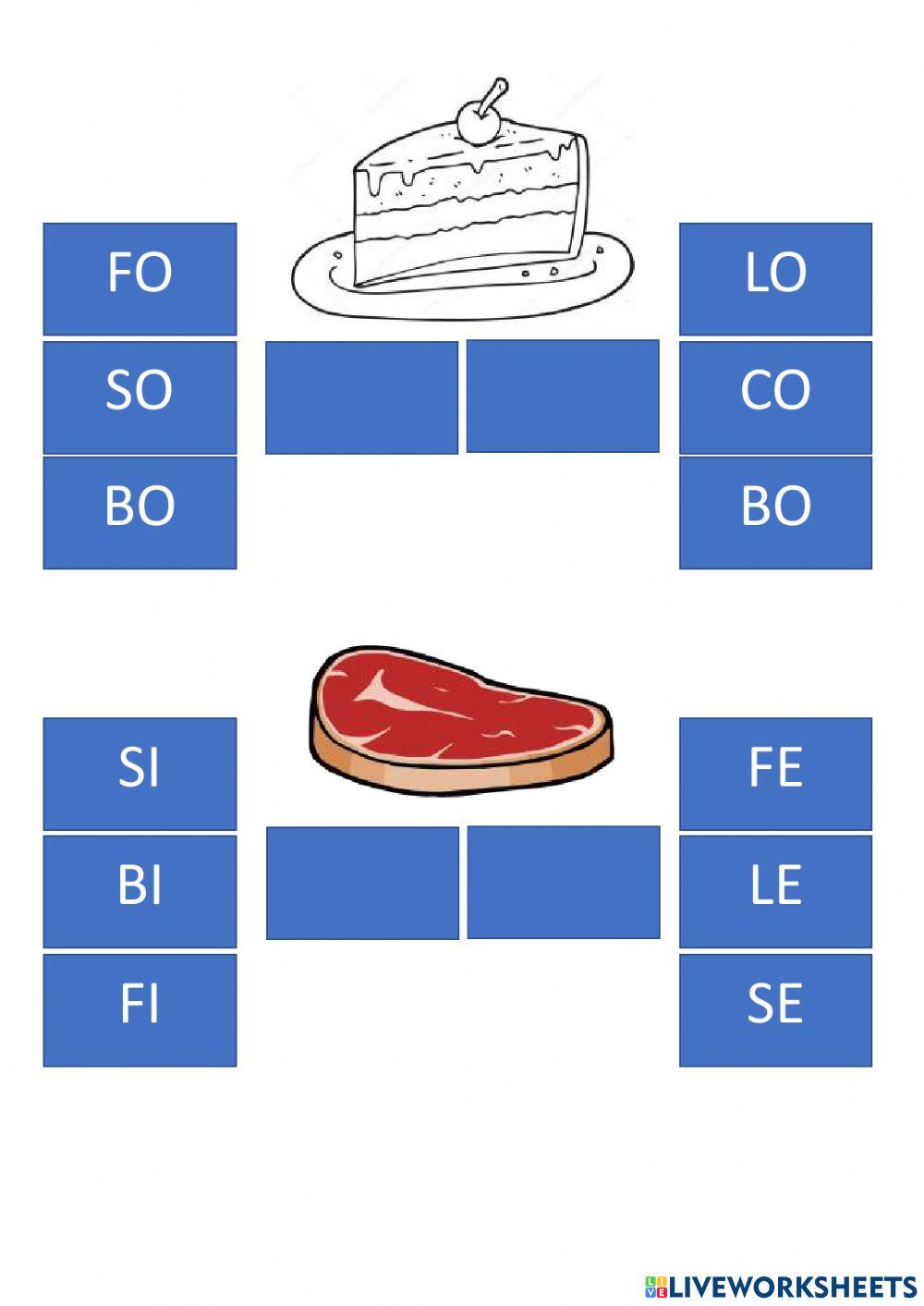 Transportando sílabas