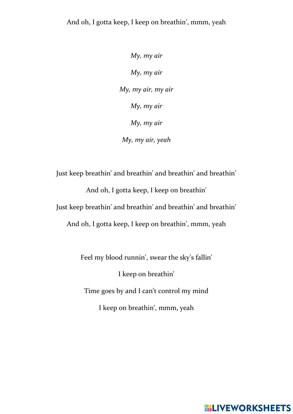 Breathin - Ariana Grande