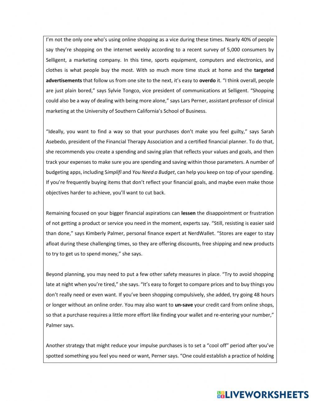 Shopping too much online? Here's how to cut back.