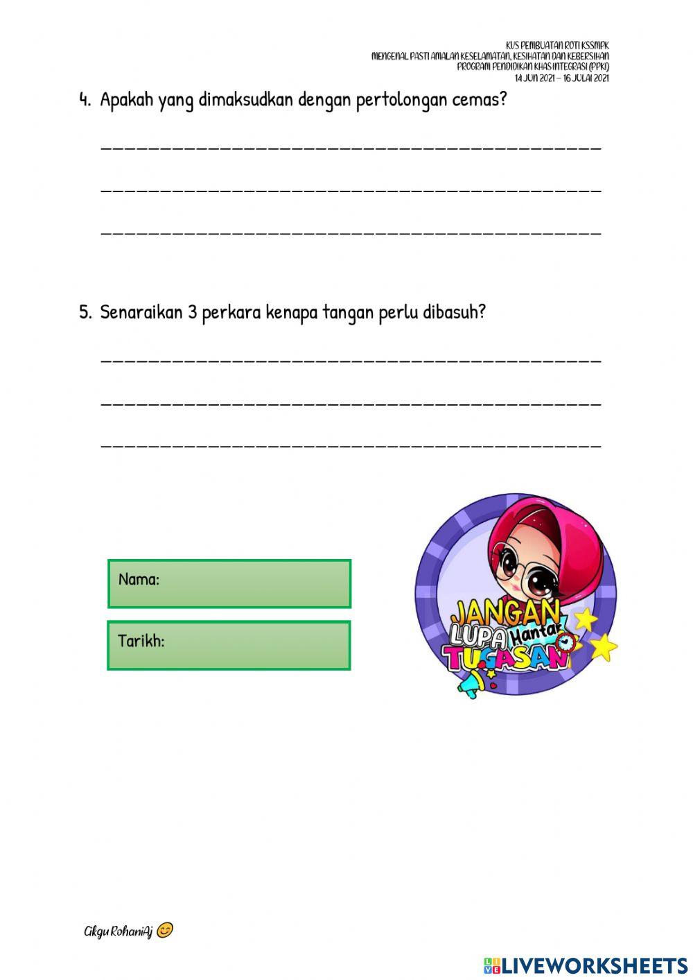 Kvs pembuatan roti t2 kssmpk