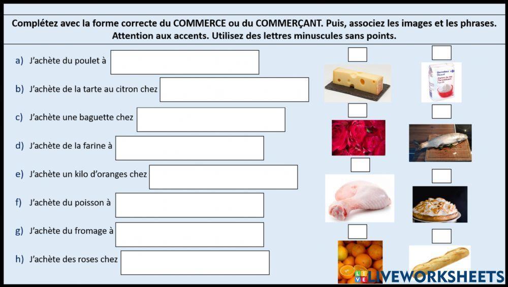 Commerces et Commerçants