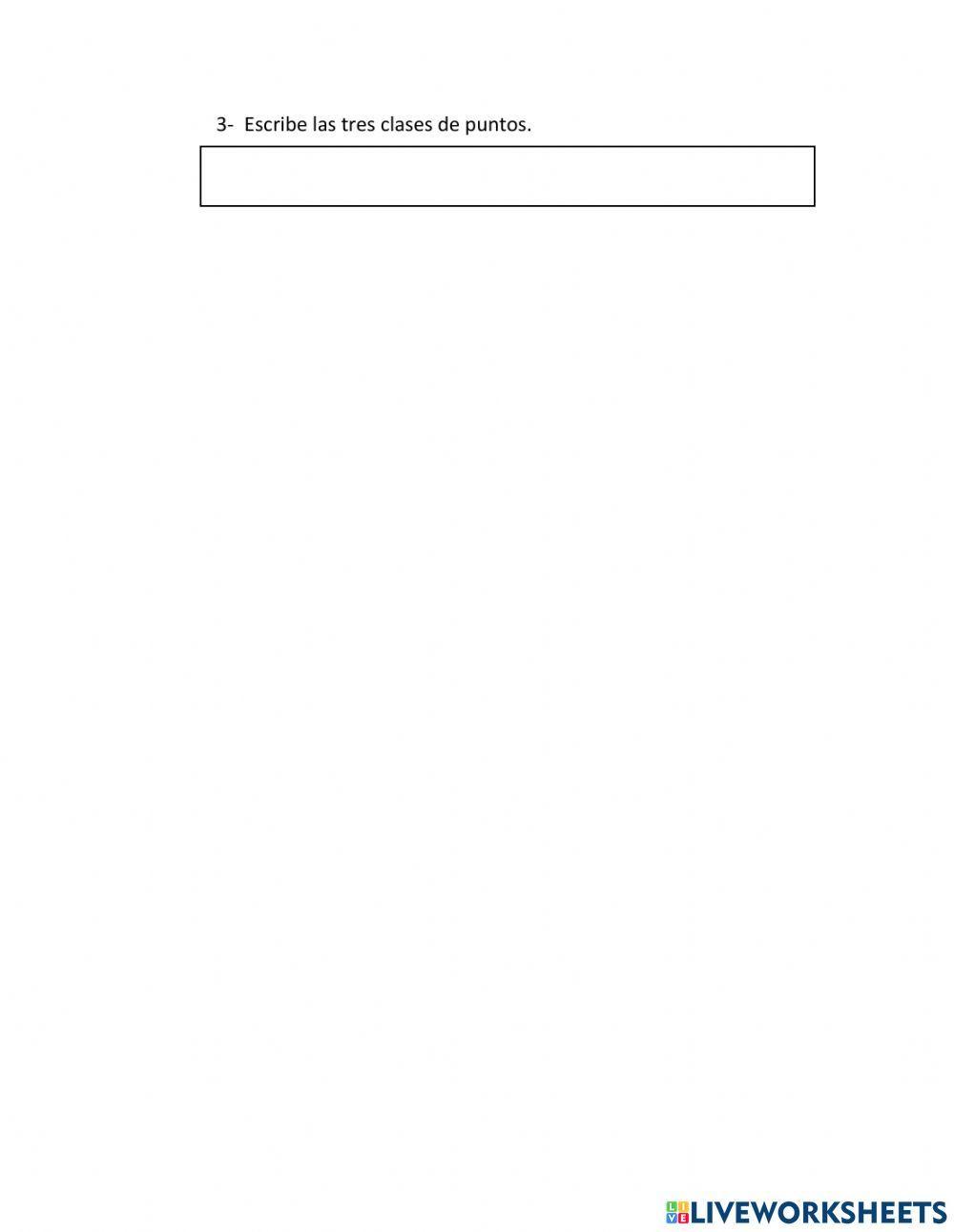 Los signos de puntuaciòn