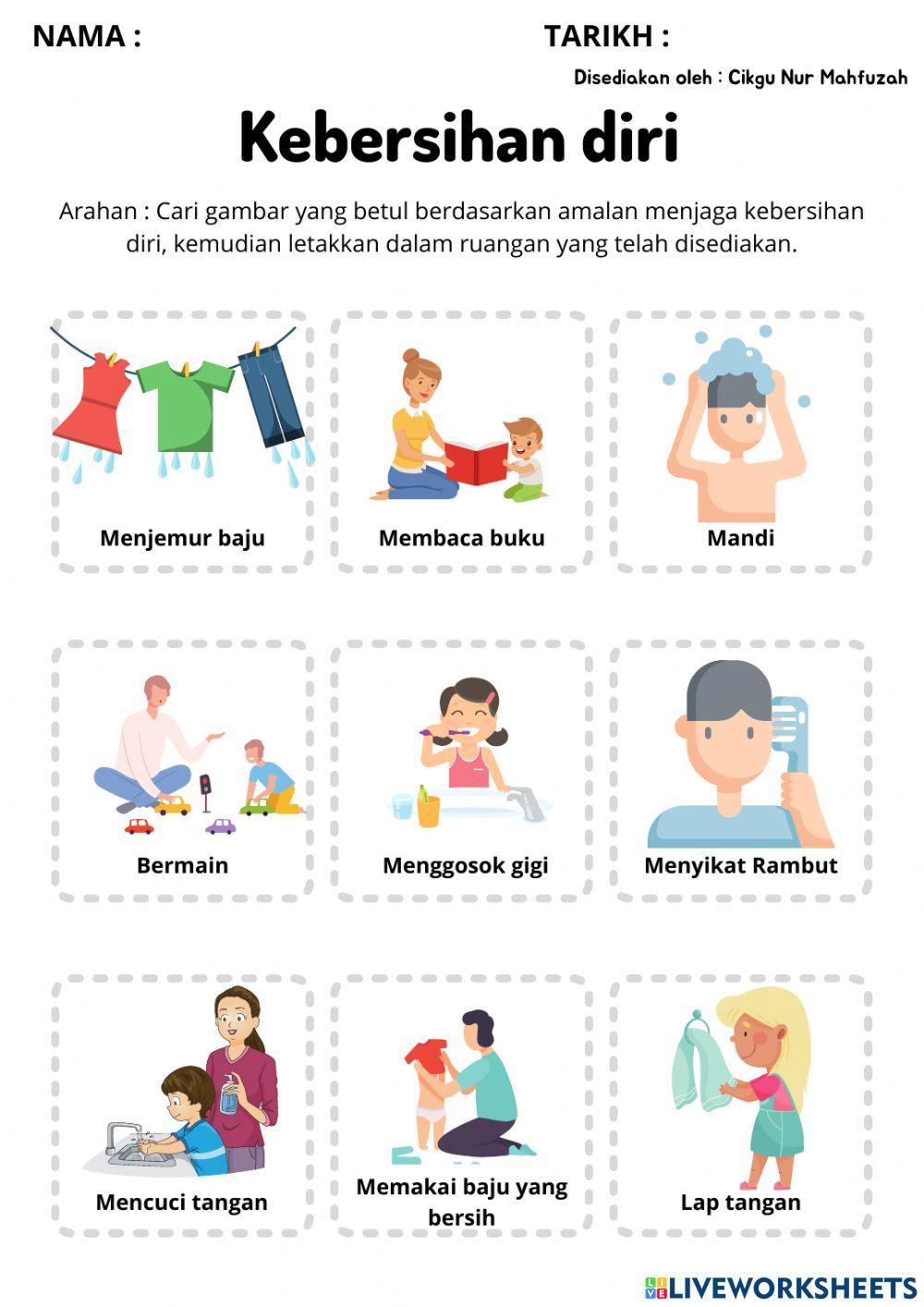 KEBERSIHAN DIRI KSSMPK PENDIDIKAN ISLAM T1