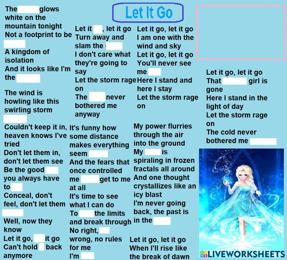 Frozen 1-Let It Go