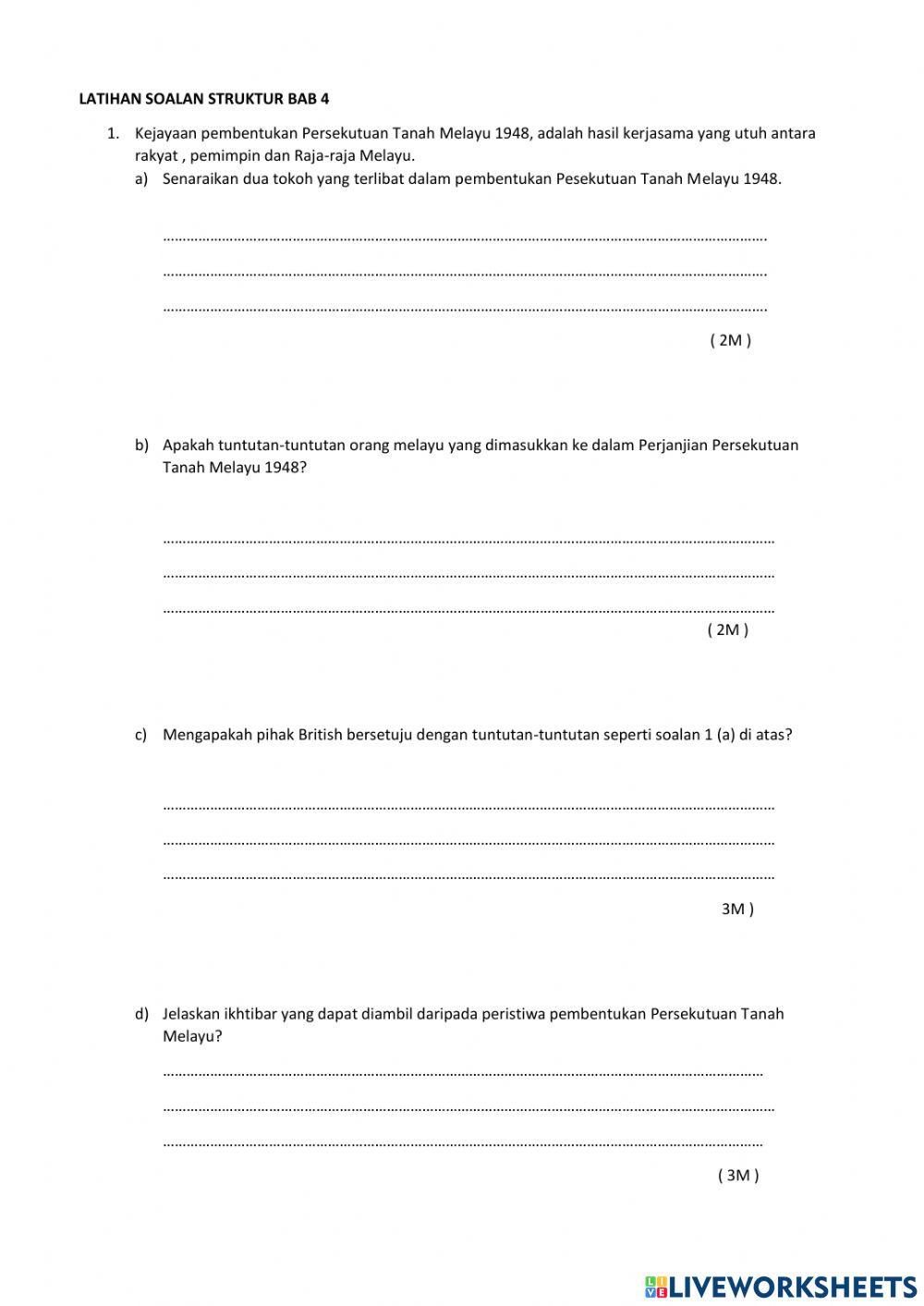 Persekutuan Tanah Melayu 1948