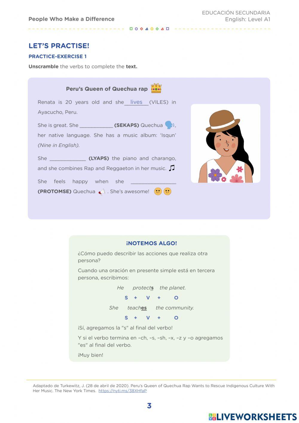 Activity 4: Making a Diference