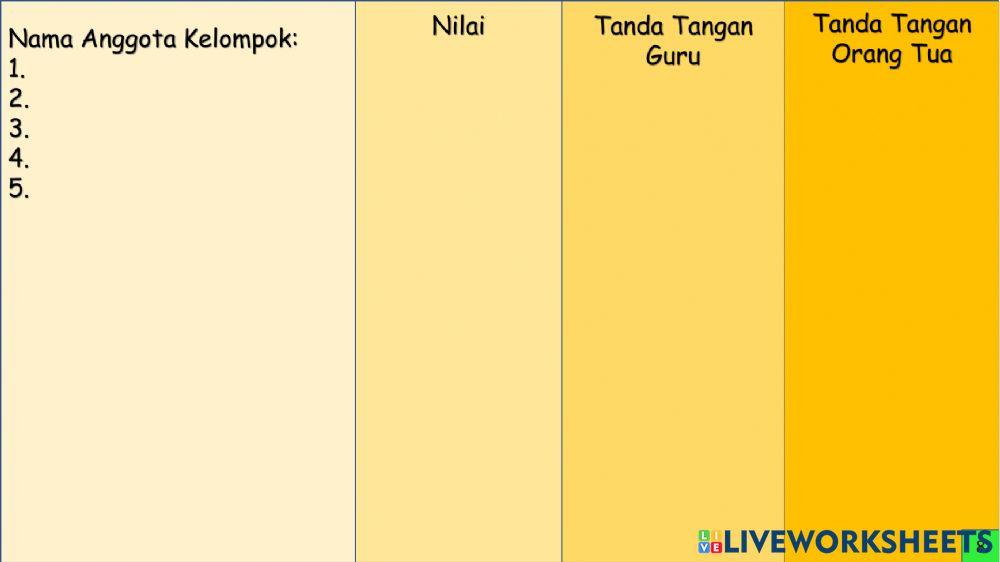 Lkpd kelas 5 tema 1 subtema 1 pembelajaran 4