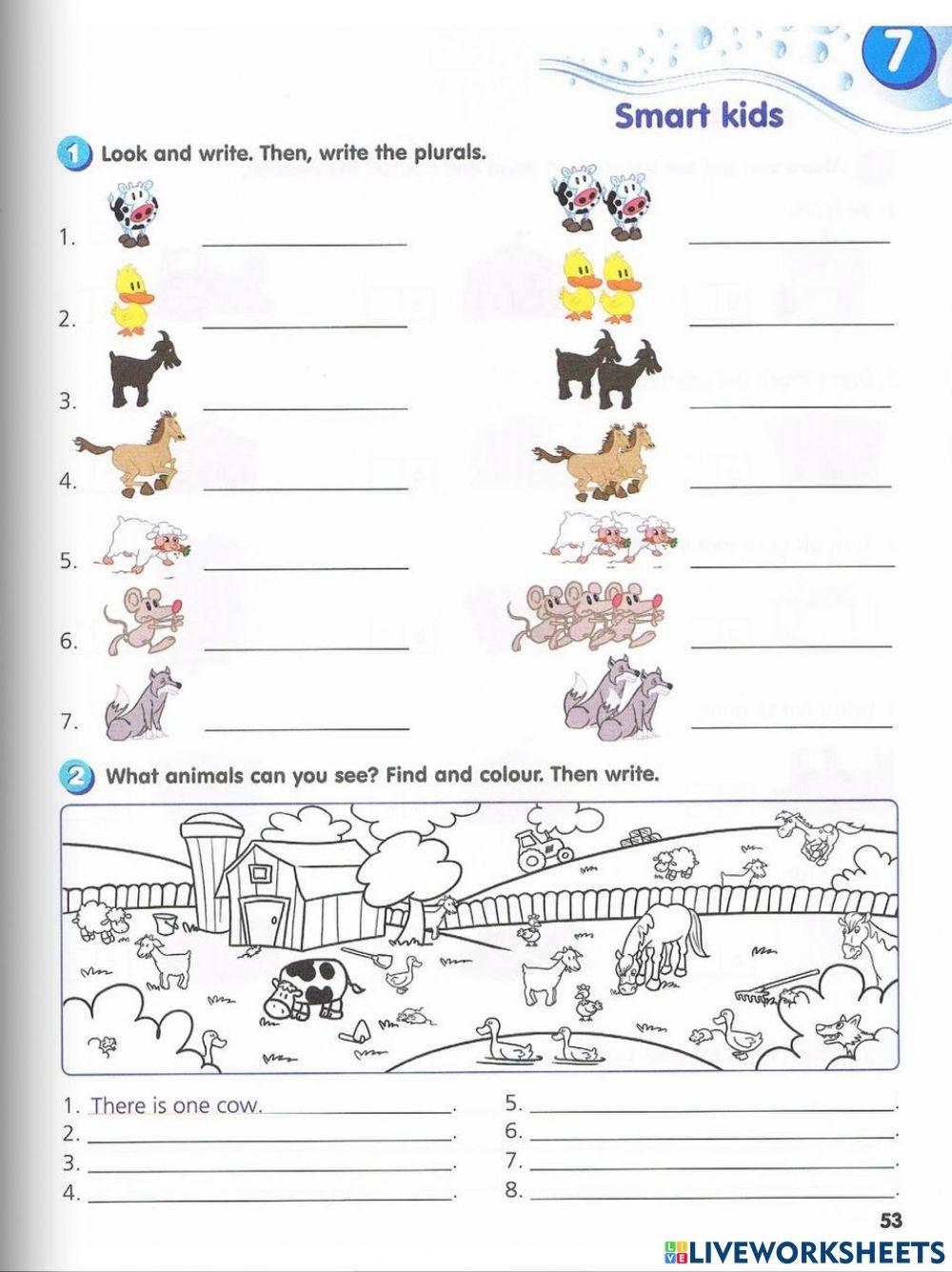 M7: Animals Plural