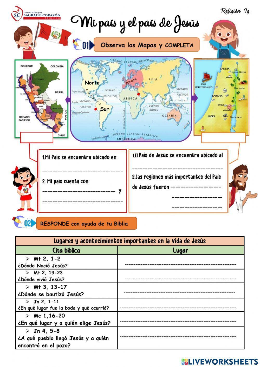 Mi país y el País de Jesús