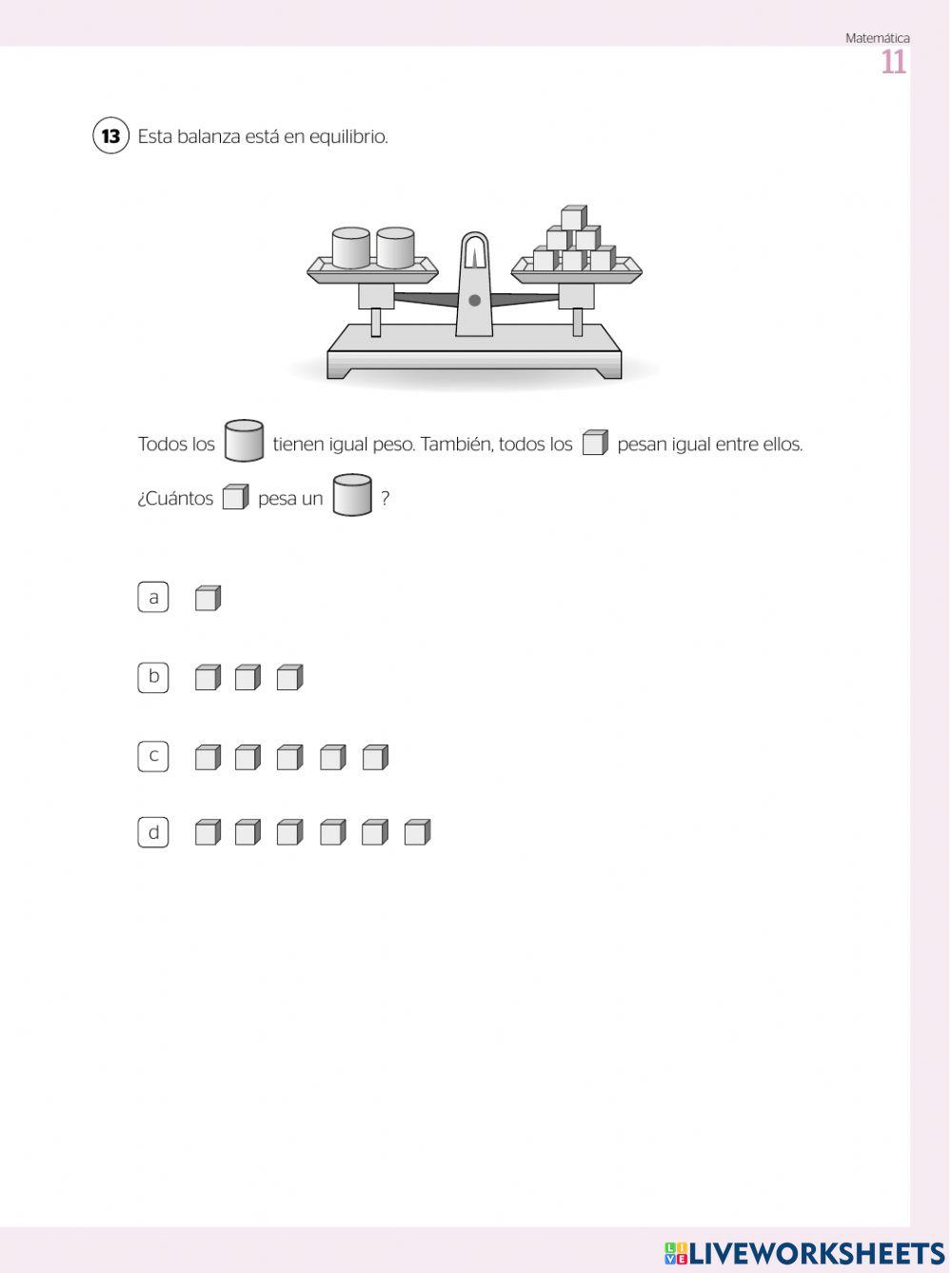 Examen de matemática - Parte 1