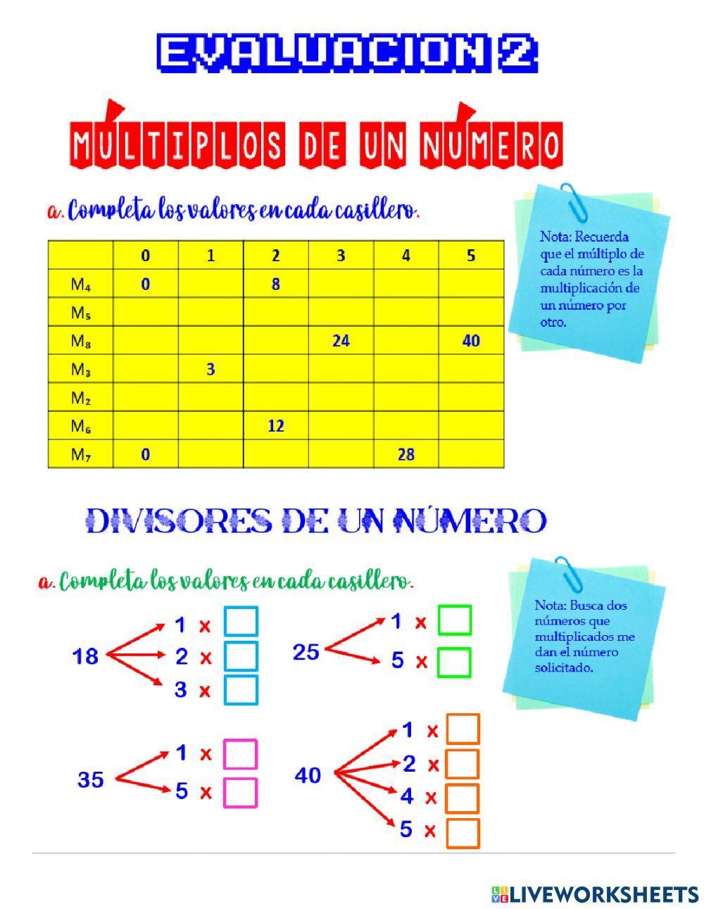 Evaluación de aritmética