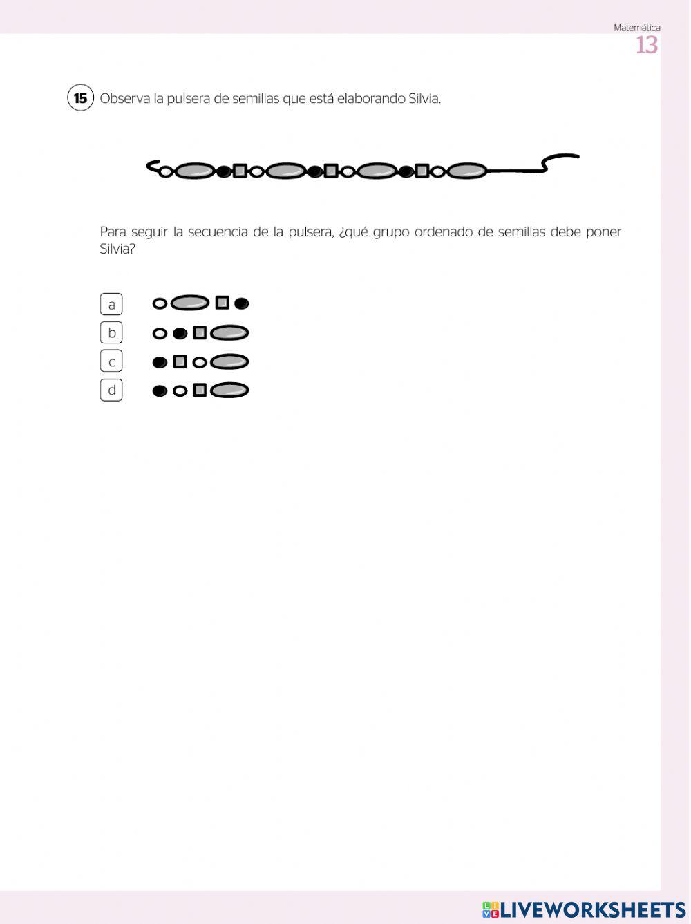 Examen de matemática - Parte 2