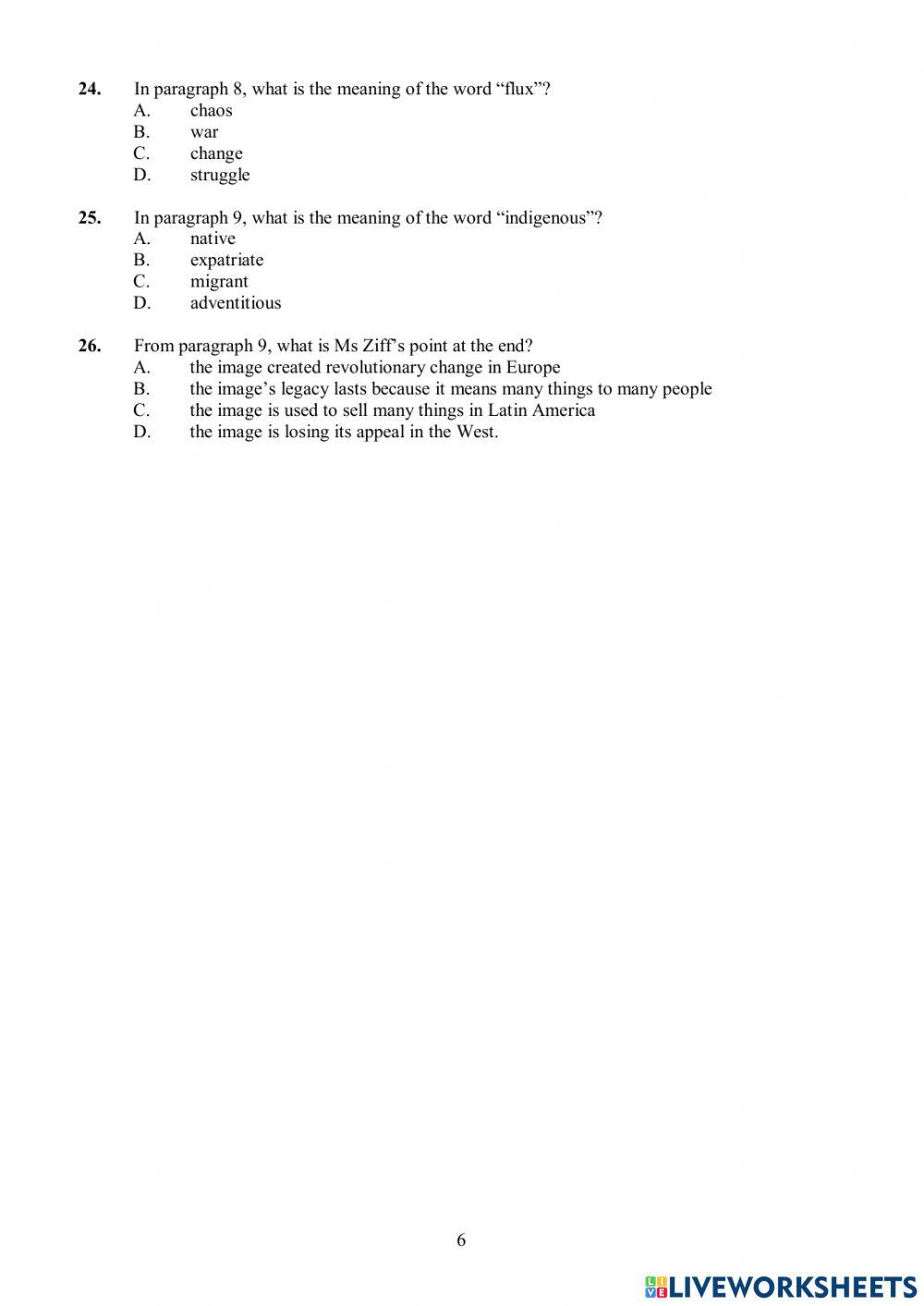 Spm english reading (part 1 - 4)