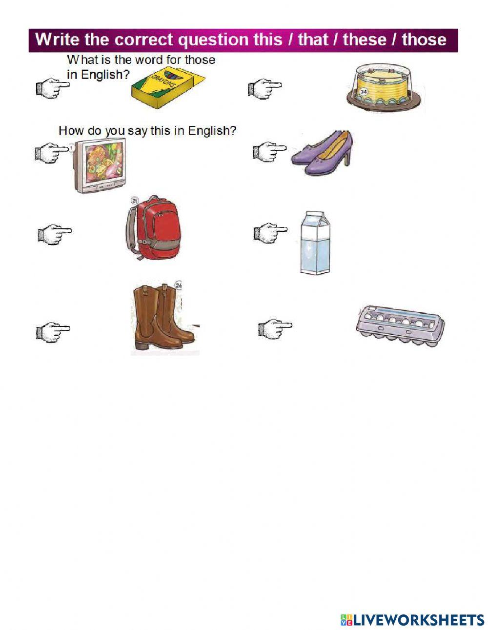 What is the word for that in English?