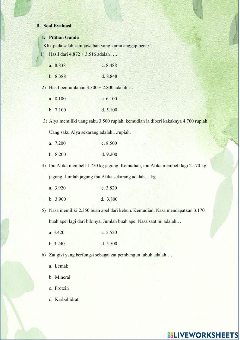 Tema 1 Subtema 2 Kelas 3 Pembelajaran 3