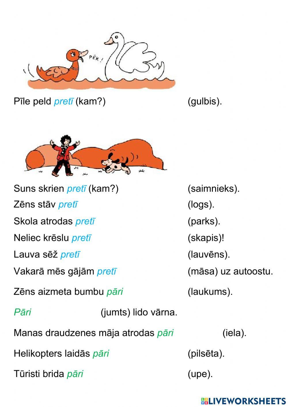 Datīvs-vienskaitlis (prievārdi)